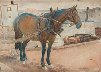 413. Carl Wilhelmson, Horse.