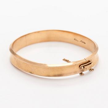 Armring, 14K guld, Westerback, Helsingfors 1950-tal.
