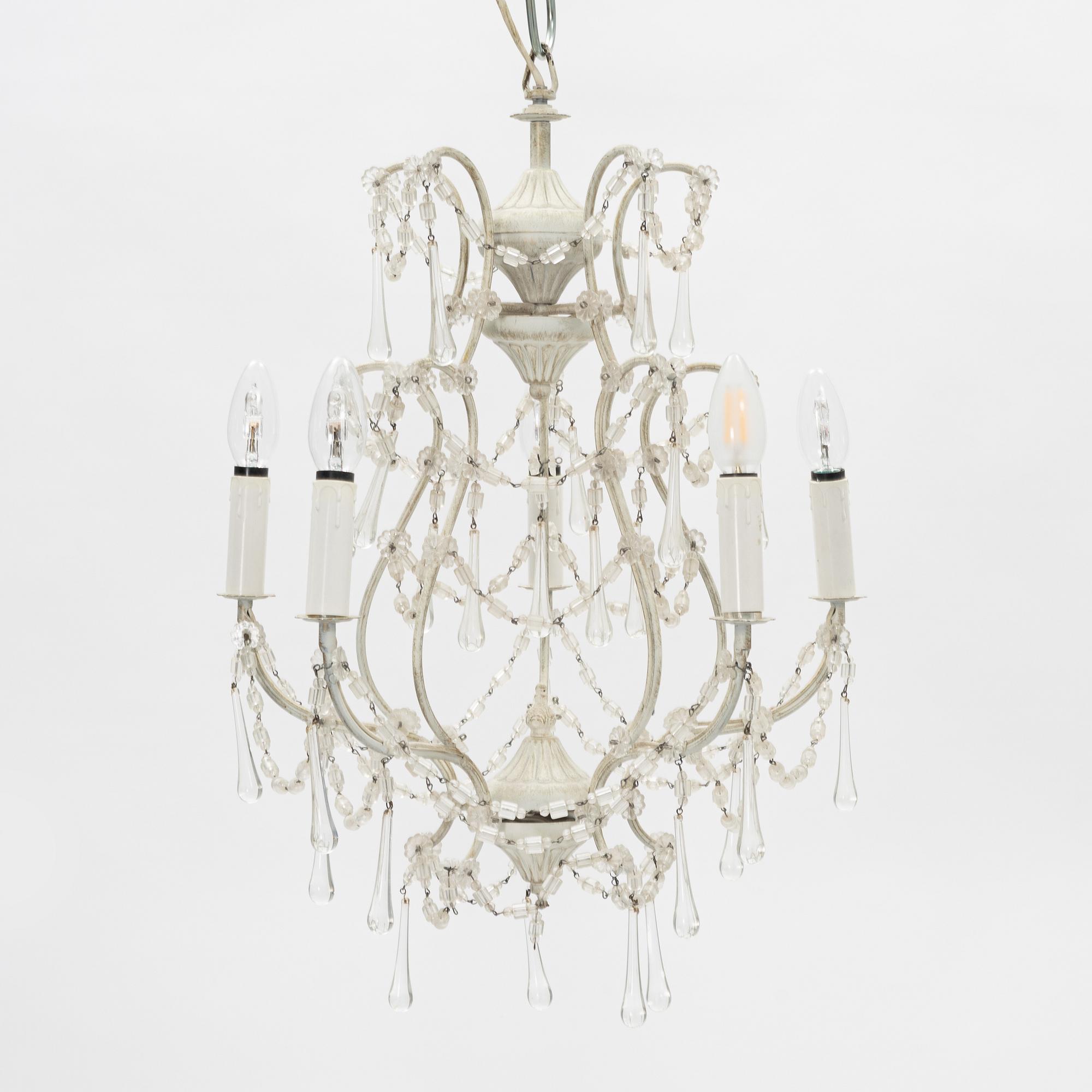 A chandelier, Italy, senond half of the 20th century.