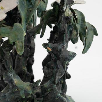 Mary-Ann Tollin-Verde, an earthenware sculpture, not signed, second half of the 20th century.