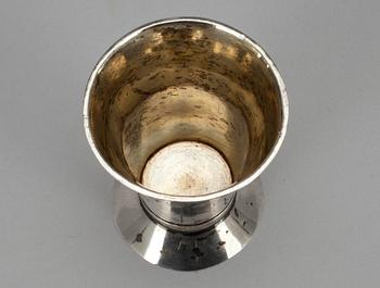 BÄGARE, silver, Erik Sandström, Torneå 1828. Vikt ca 47,6 g.