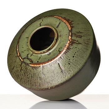 Carl-Harry Stålhane, unik vas, stengods, Rörstrand 1957.