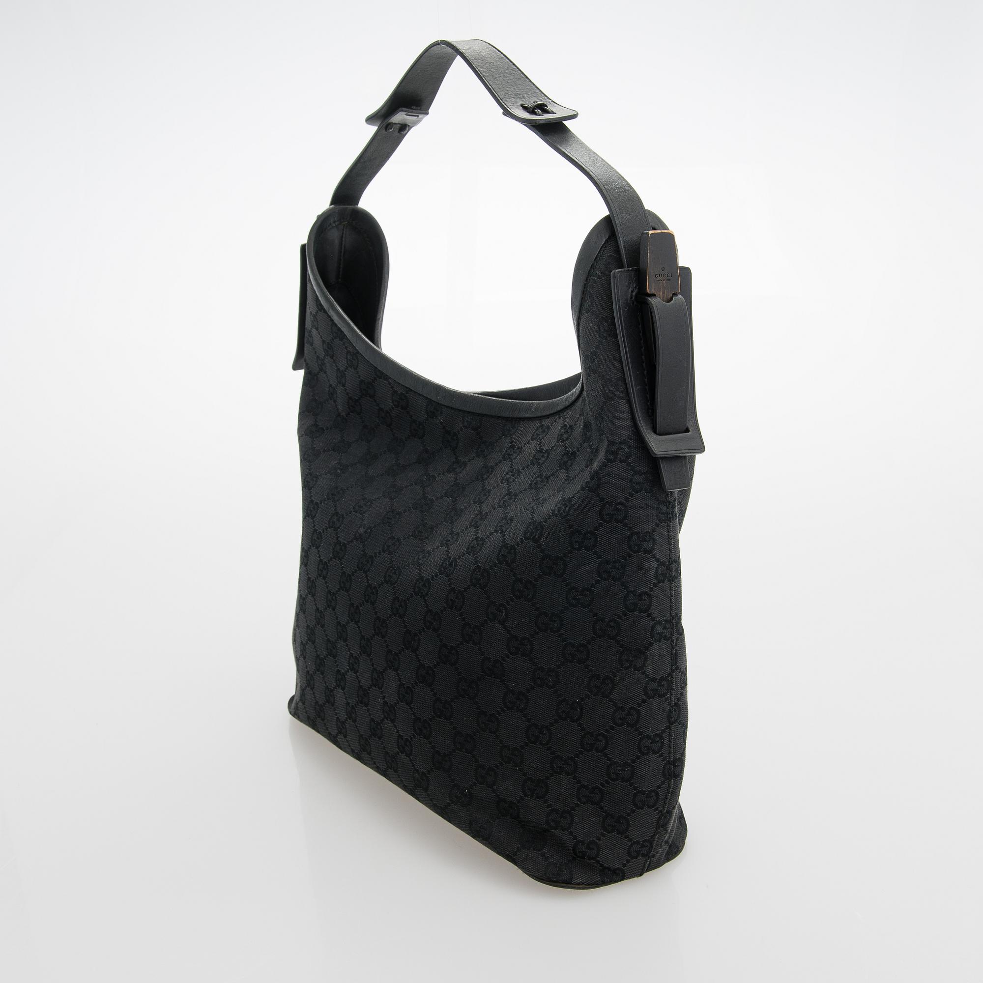 Gucci, 'GG Monogram Canvas Hobo' Bag.
