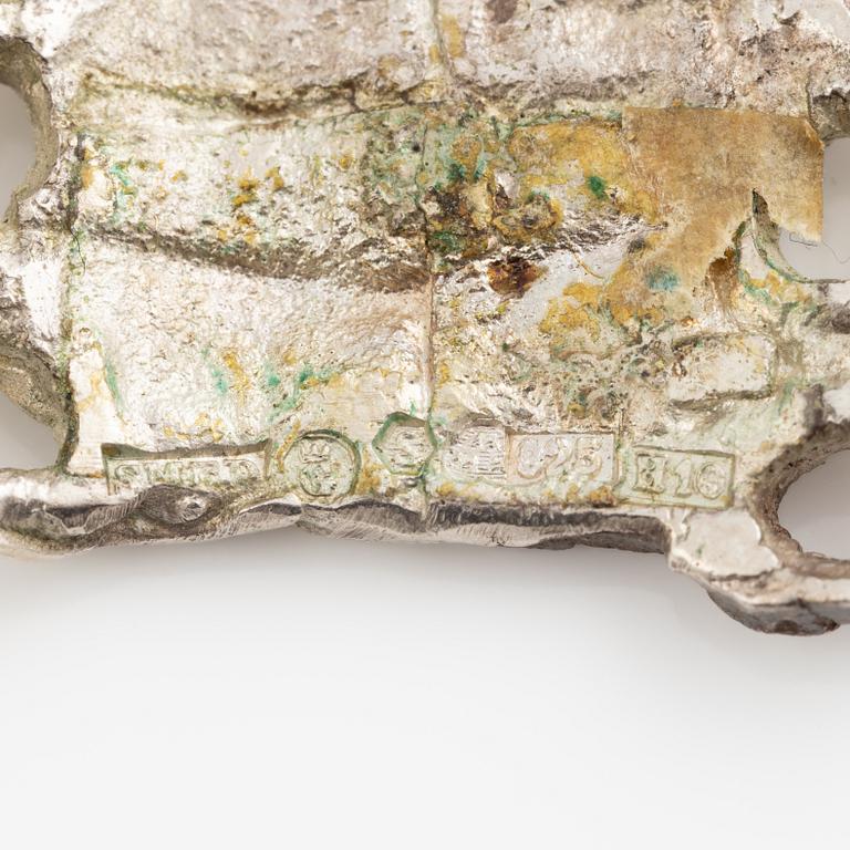 Lars Arby, ett hänge och ett armband, silver, Göteborg 1977 och 1982.