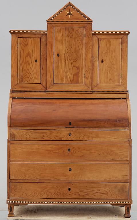 SKRIVSKÅP, empire, Nordeuropa, 1800-talets första hälft.