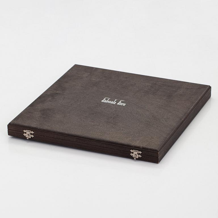 Kalevala Koru, A sterlingsilver jubilee collier for Kalevala's 150th anniversary by Kalevala Koru, Helsinki 1984.