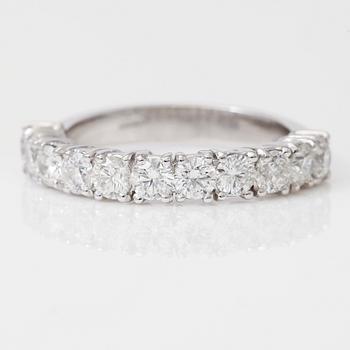 RING, briljantslipade diamanter totalt ca 1,50 ct.