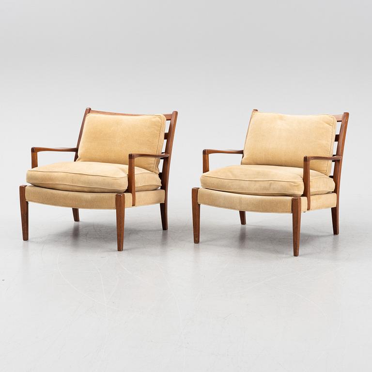 Arne Norell, a pair of 'Löven' lounge chairs from Norell Möbler.