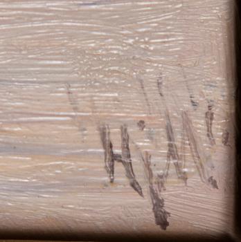 HJALMAR MUNSTERHJELM, TIDIG SOMMARMORGON I FINSKA SKÄRGÅRDEN.