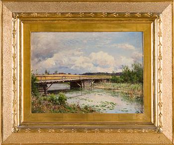 Hjalmar Munsterhjelm, Bridge over the River.