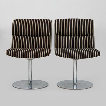 Eero Aarnio, tuoleja, 4 kpl, Martela Ltd Finland, 1975.