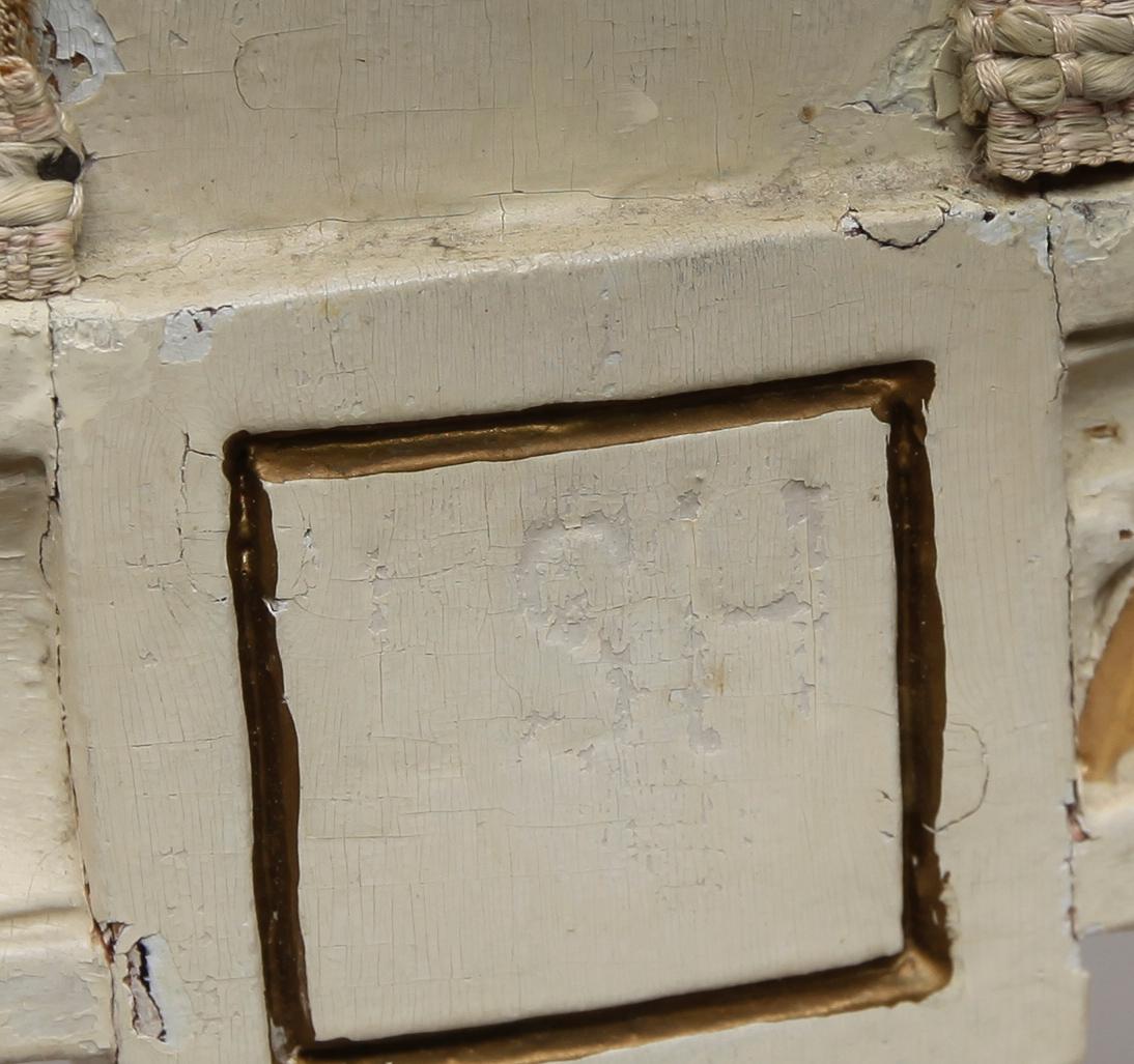 KARMSTOLAR, 1 par, gustavianska, signerade LSH Lars Söderholm, 1700-talets andra hälft.