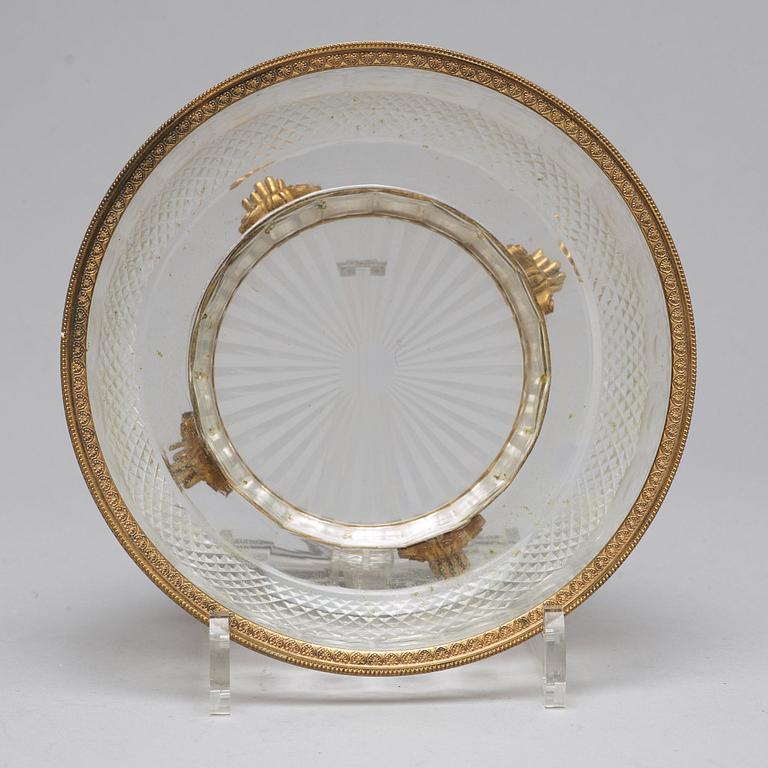 A French bowl, 19th ct.