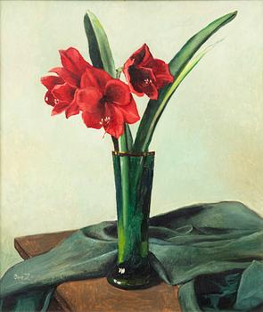 Owe Zerge, Still Life with Amaryllis.