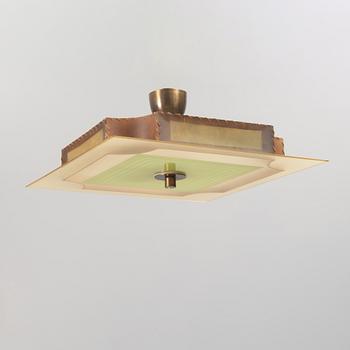 Ceiling lamp, art deco, 1930s/40s.