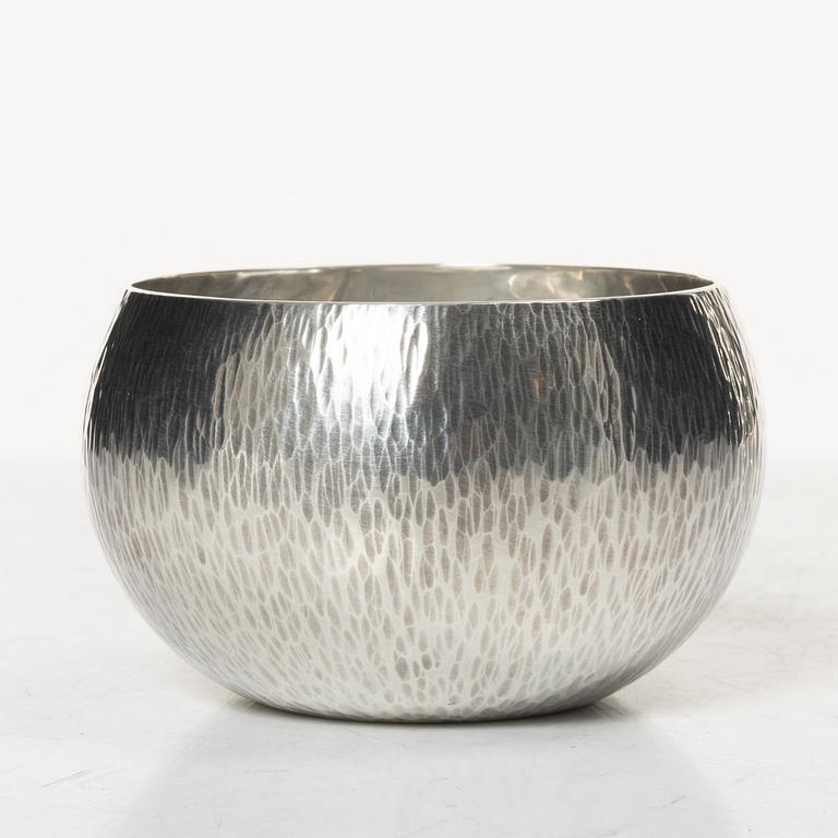 Rolf Carlman, Cup, sterling silver, CF Carlman, Stockholm 1969, and spoon Ray Urban, sterling, Stockholm 1955.