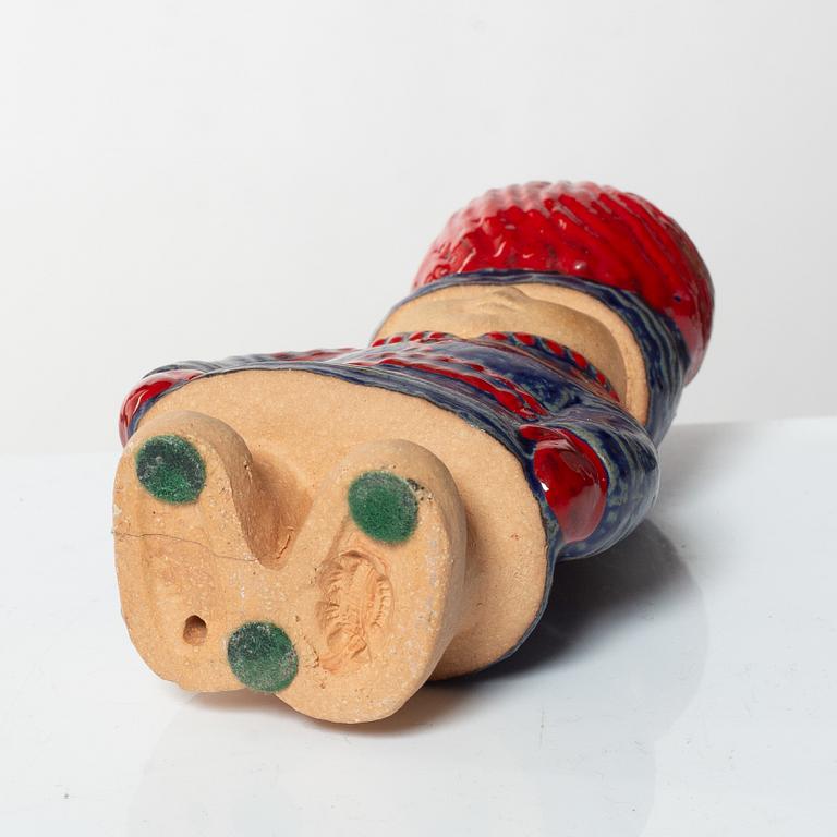 Lisa Larson, figurines, 8 pcs, "Children of the World", Gustavsberg.