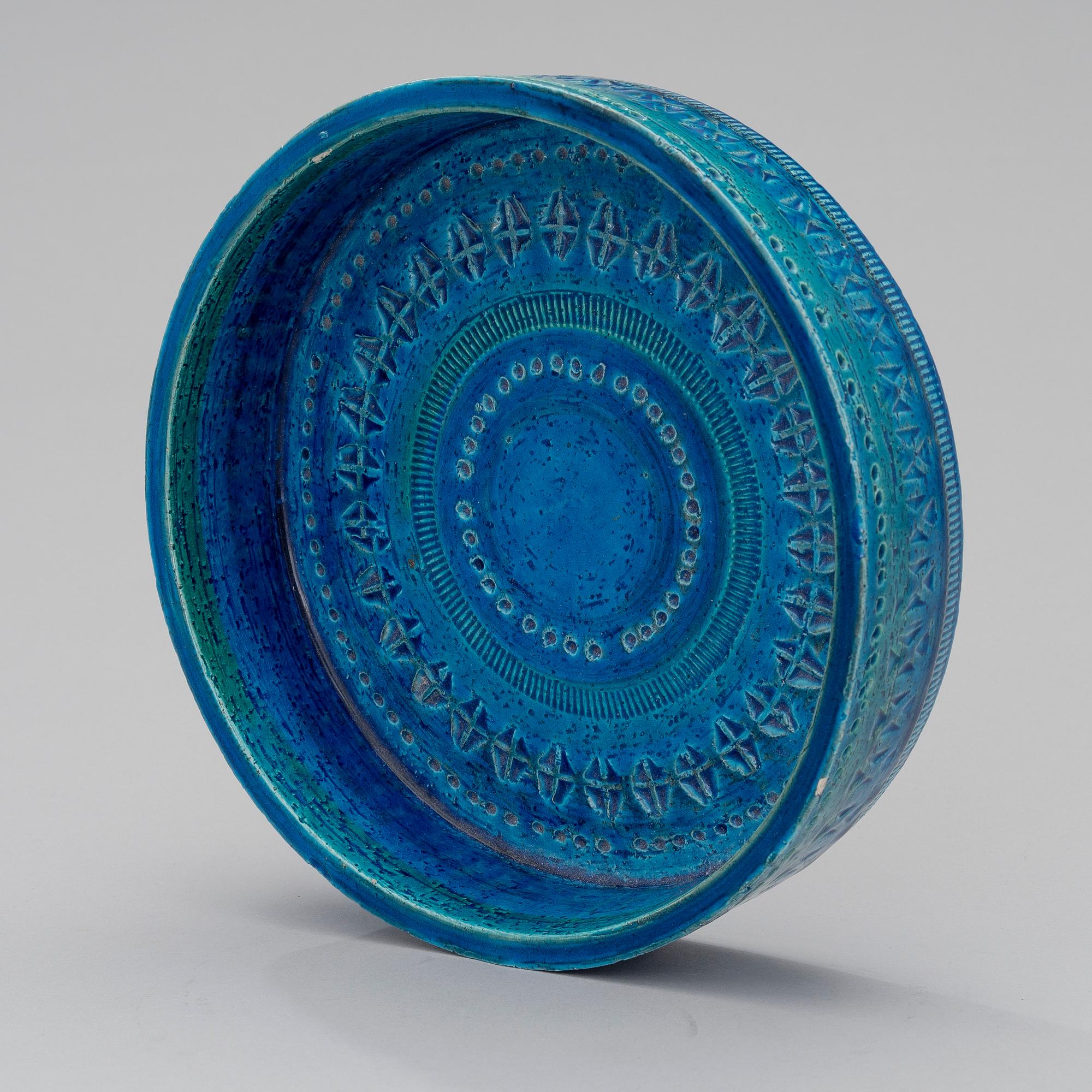 A CERAMIC BOWL, ALDO LONDI FOR Bitossi, the mid-20th century.