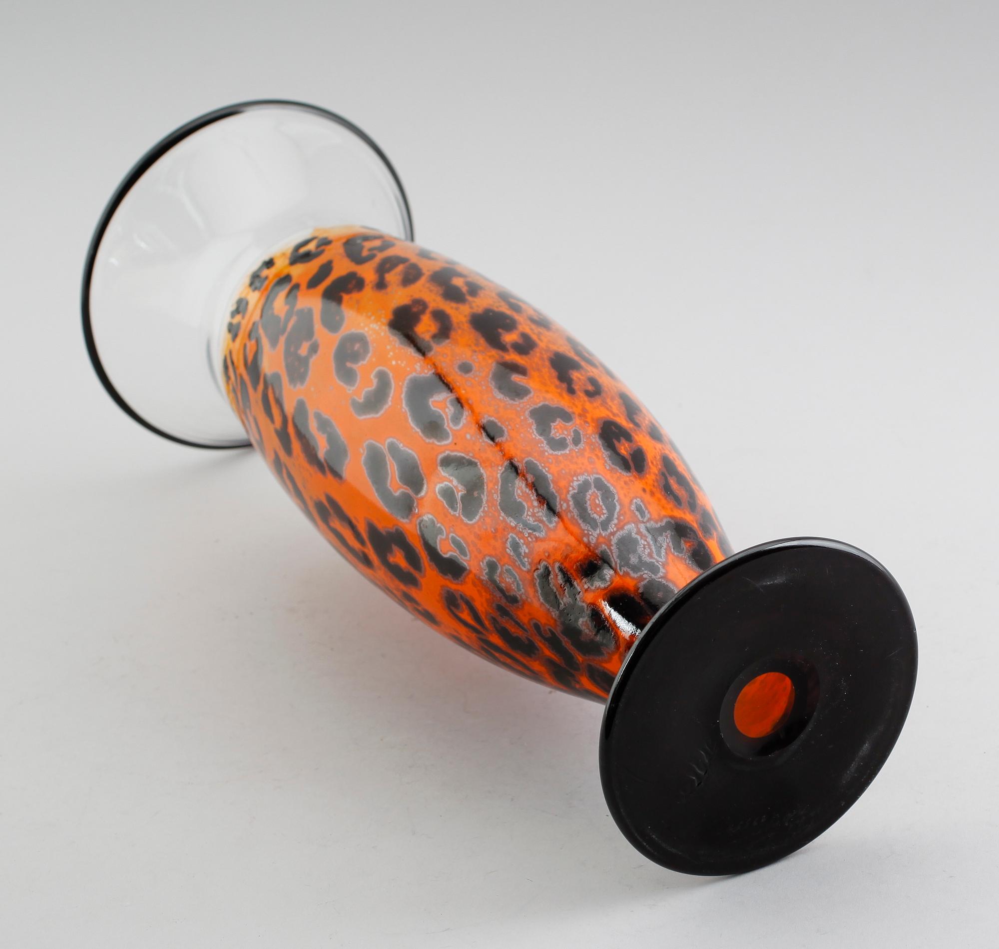 VAS, glas, Kjell Engman, Kosta Boda, signerad.