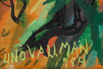 UNO VALLMAN, olja på duk, sign och dat 1954.