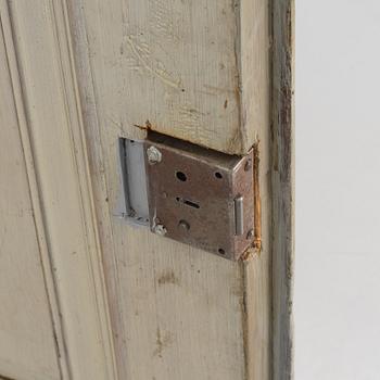 A painted cabinet, 19th Century.