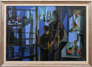 MARCEL MOULY. Olja på duk, sign o dat 1959.