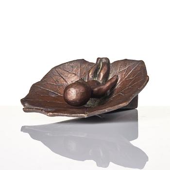 Lisa Larson, skulptur, "Tummelisa", brons, Scandia Present, ca 1978.
