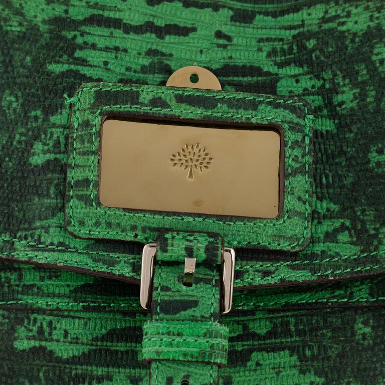 Mulberry, väska, "Travel day bag Lizard".