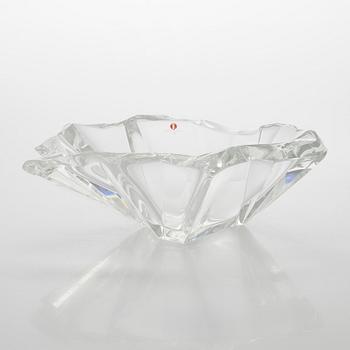 Tapio Wirkkala, A glass bowl 'Jäänsärö', signed Tapio Wirkkala 3847.