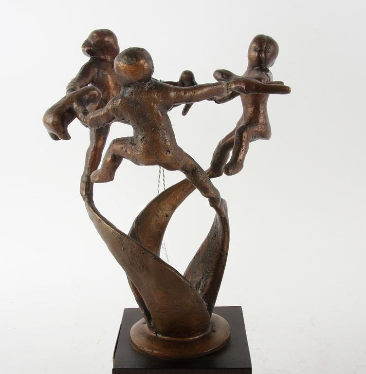 FORSLUND, BROR, skulptur, brons.