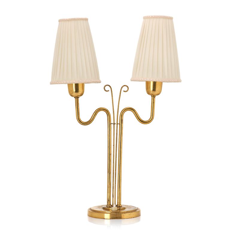 Harald Notini, a table lamp, model '15492', Arvid Böhlmarks Lampfabrik, Sweden, 1940s.