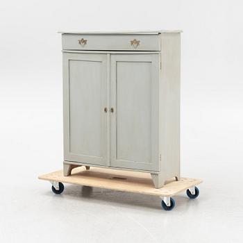 A painted sideboard, late 20th Century.