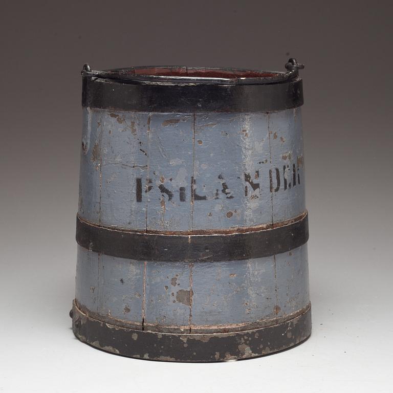 SLAGPYTS, märkt Psilander. 1800-tal.