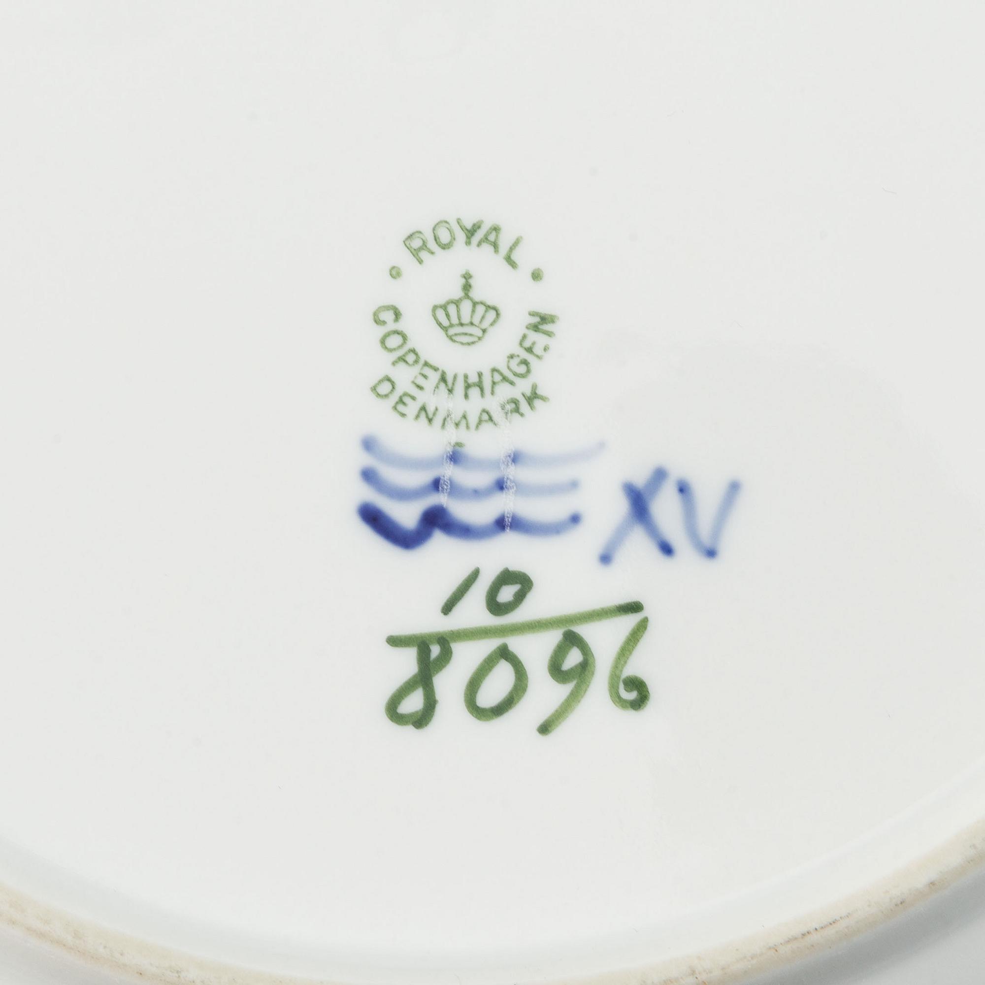 Royal Copenhagen, a part 'Blå Blomst' dinner service, Denmark (41 pieces).