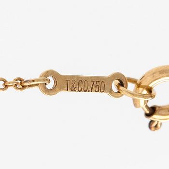 Tiffany & Co, Paloma Picasso, a "Double Loving Heart" necklace in 18K gold.