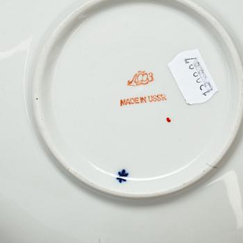 KAFFE/TESERVIS, 41 delar, porslin, Lomonosov, Ryssland.