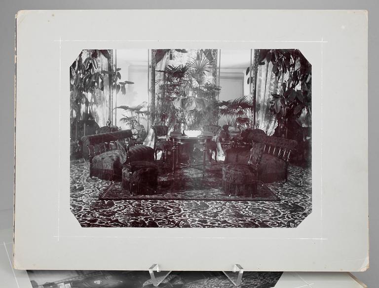 PARTI FOTOGRAFIER, mest Sverige 1800/1900.