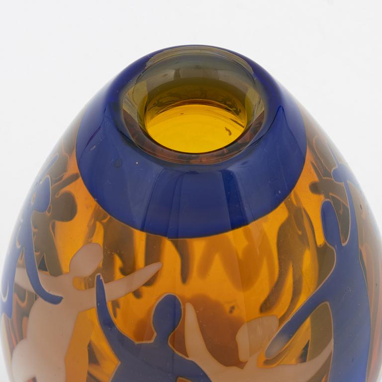 Carlos Pebaqué, vas, glas, Gullaskruf, unik, 2004.