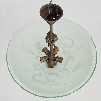 Ceiling lamp, first half of the 20th century.