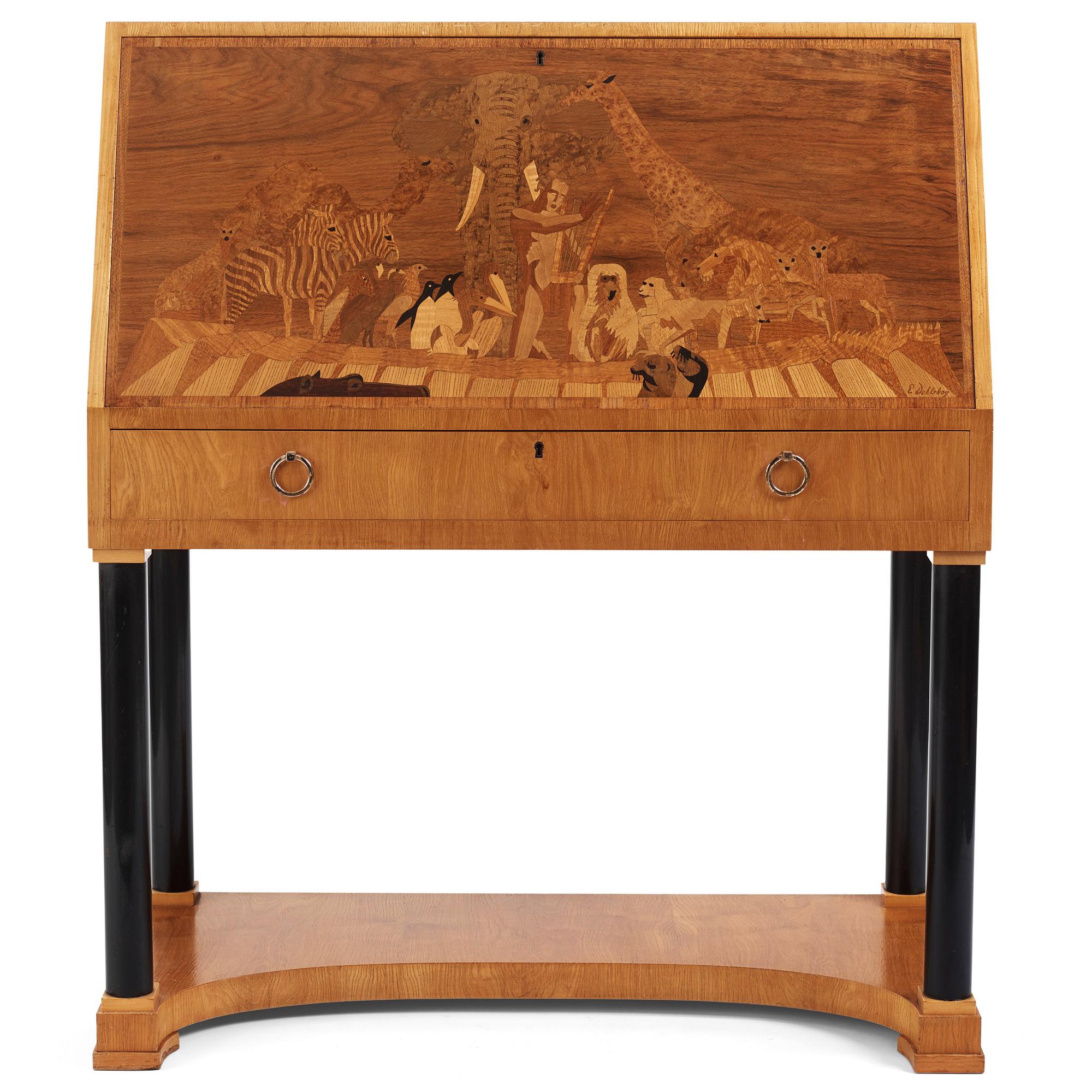 Ewald Dahlskog, a Swedish Grace secretaire, Svenska möbelfabrikerna, Bodafors 1930s.