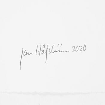 Jan Håfström, färgetsning, 2020, signerad 45/50.