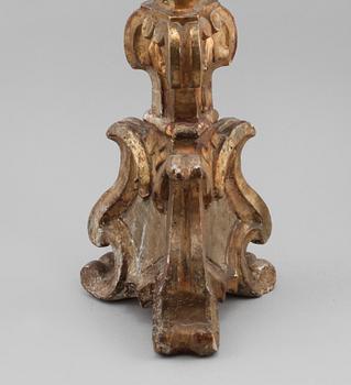 ALTARLJUSSTAKE, barockstil, 1800-tal.