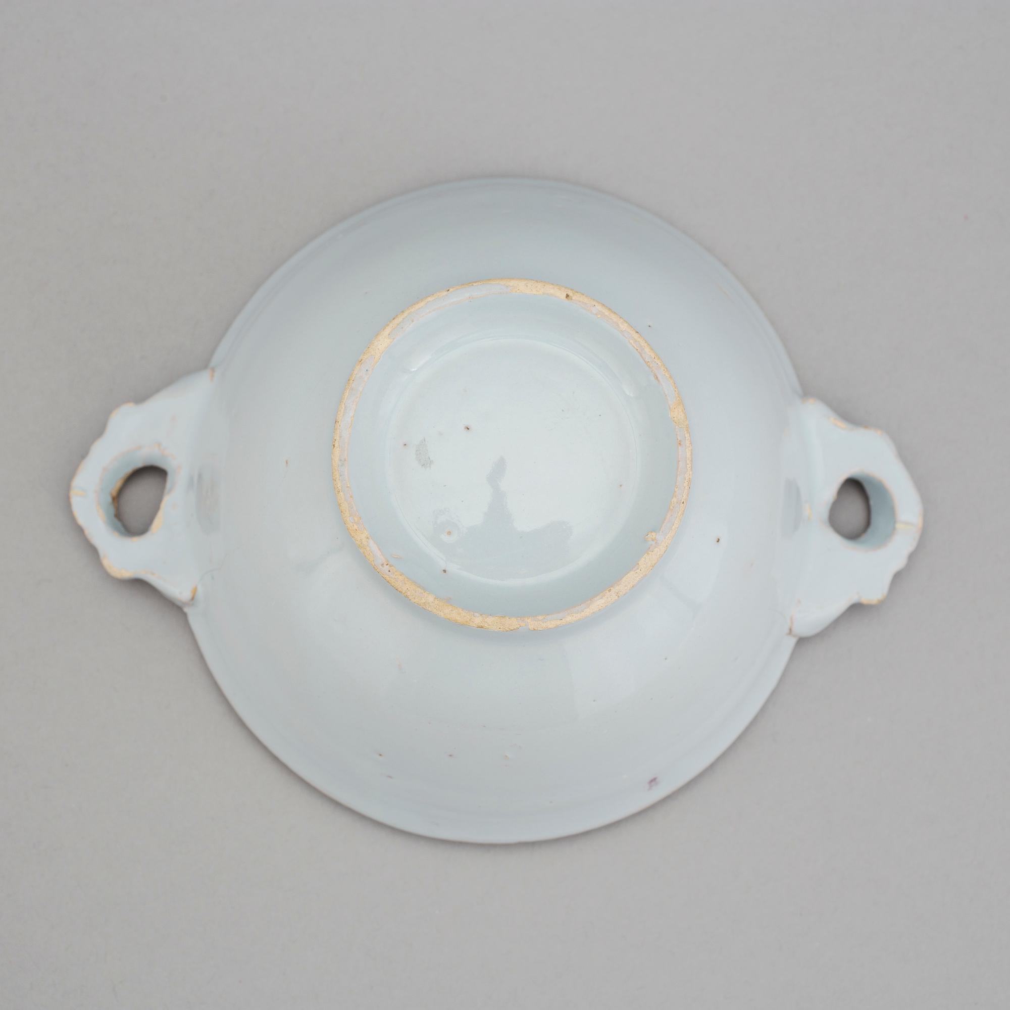 SKÅL, fajans, Kellinghusen, 1800-tal.
