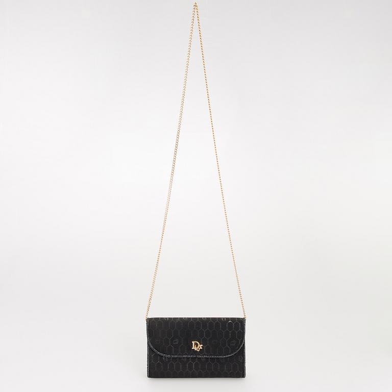 CHRISTIAN DIOR, VÄSKA samt CLUTCH.