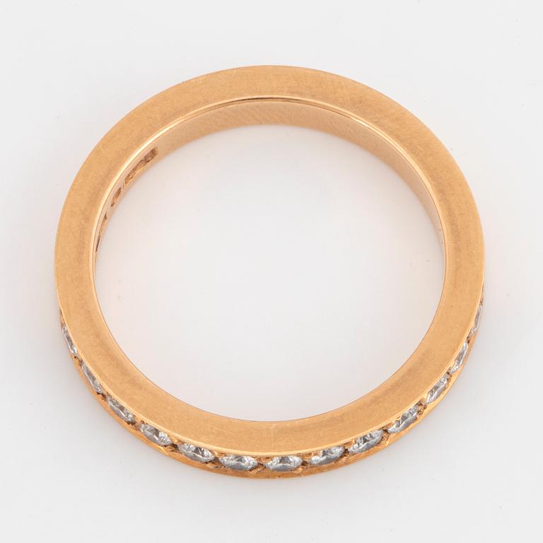 EFVA ATTLING, Alliansring, '13 stars & signature', eternity ring with brilliant-cut diamonds.