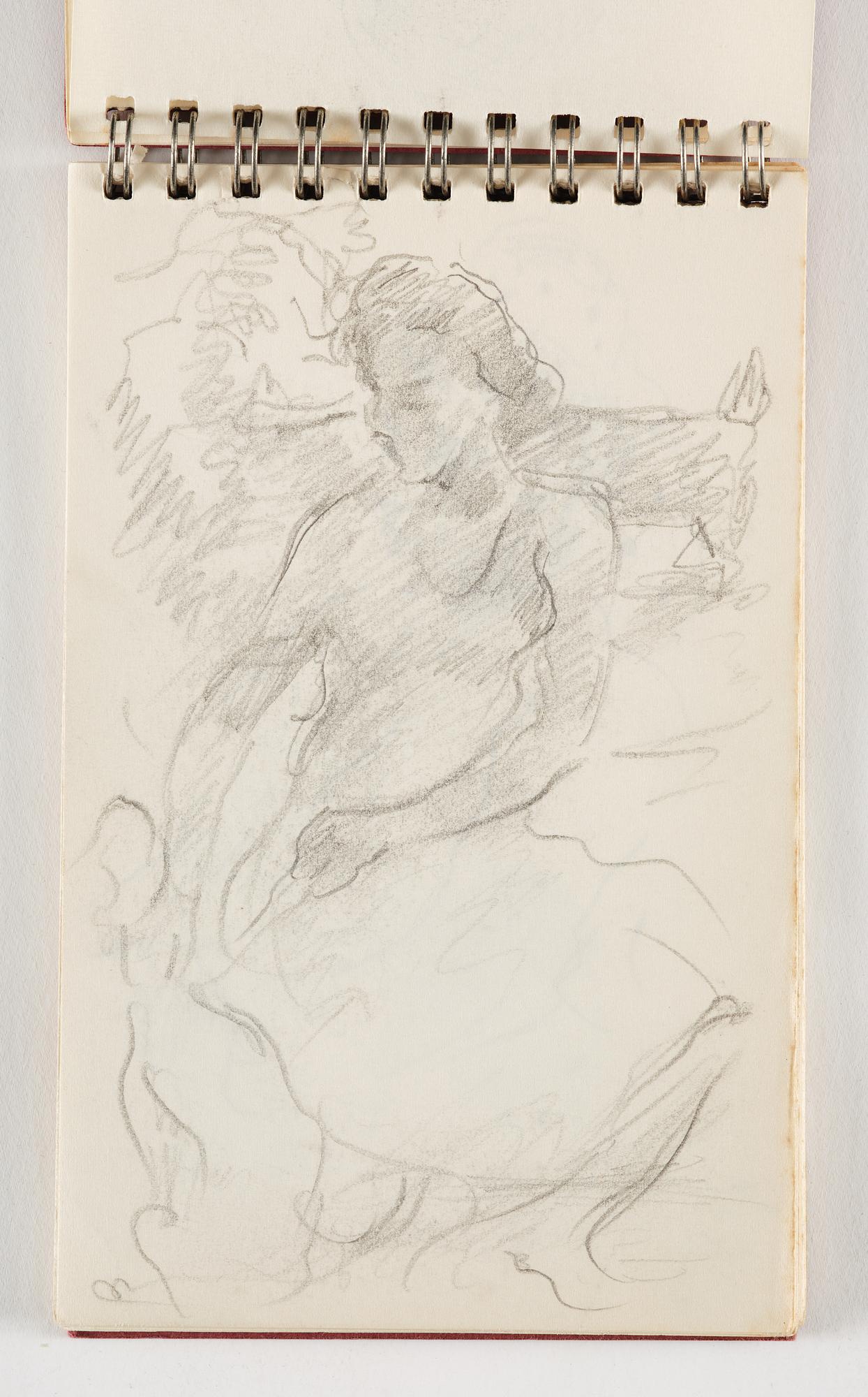 Lotte Laserstein, 10 små skissblock med teckningar.