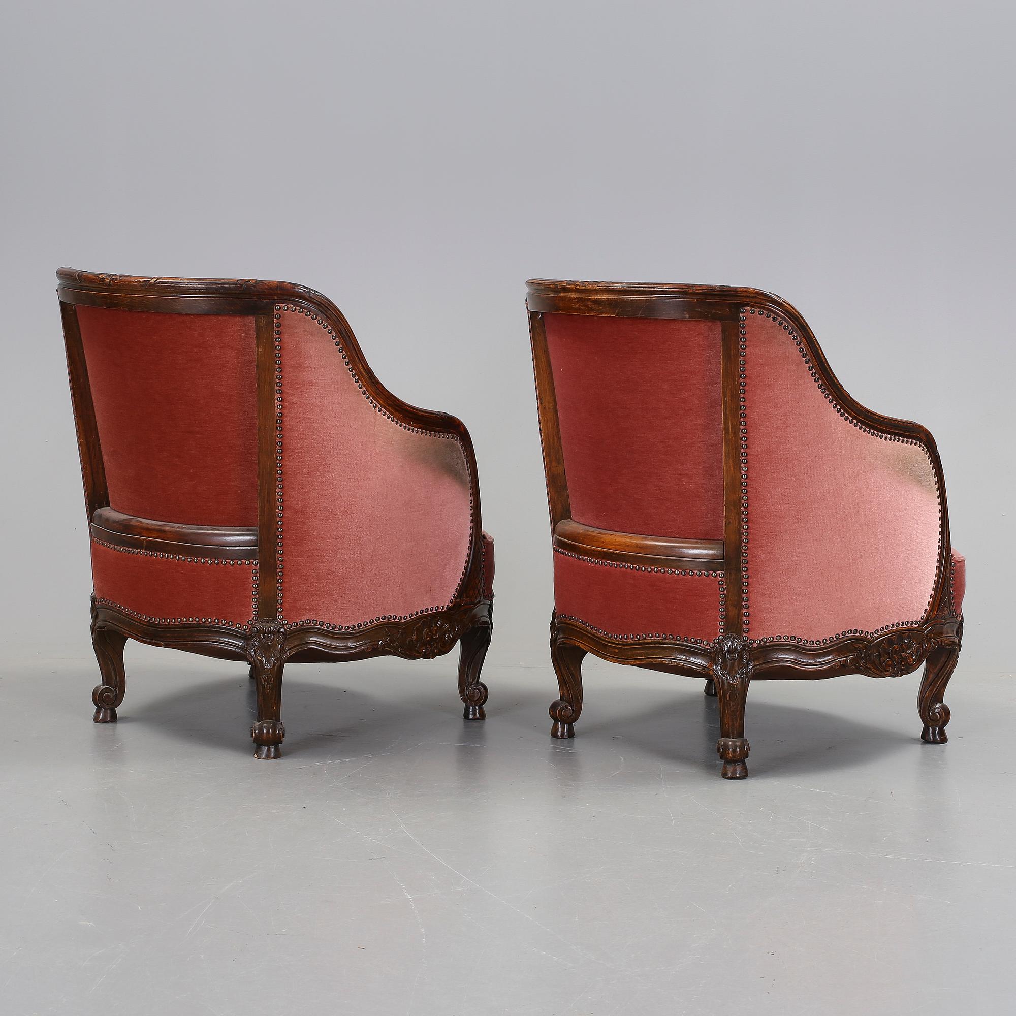 BERGERER, ett par, 1800/1900-tal.