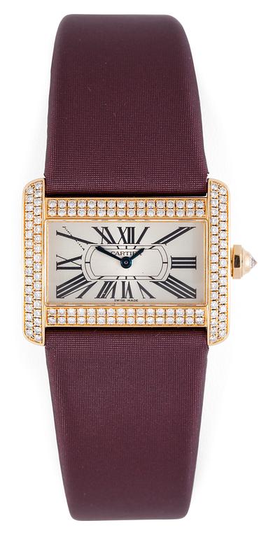 A Cartier ladie's wrist watch, c. 2005.