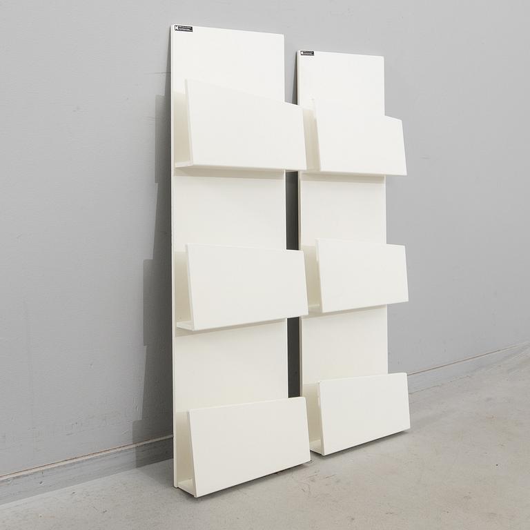 Louise Hederström newspaper racks 2 pcs "Collar" for Karl Andersson & Söner 2000s.
