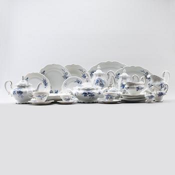 MATSERVIS, 116 delar, porslin, Pompadour, Rosenthal.
